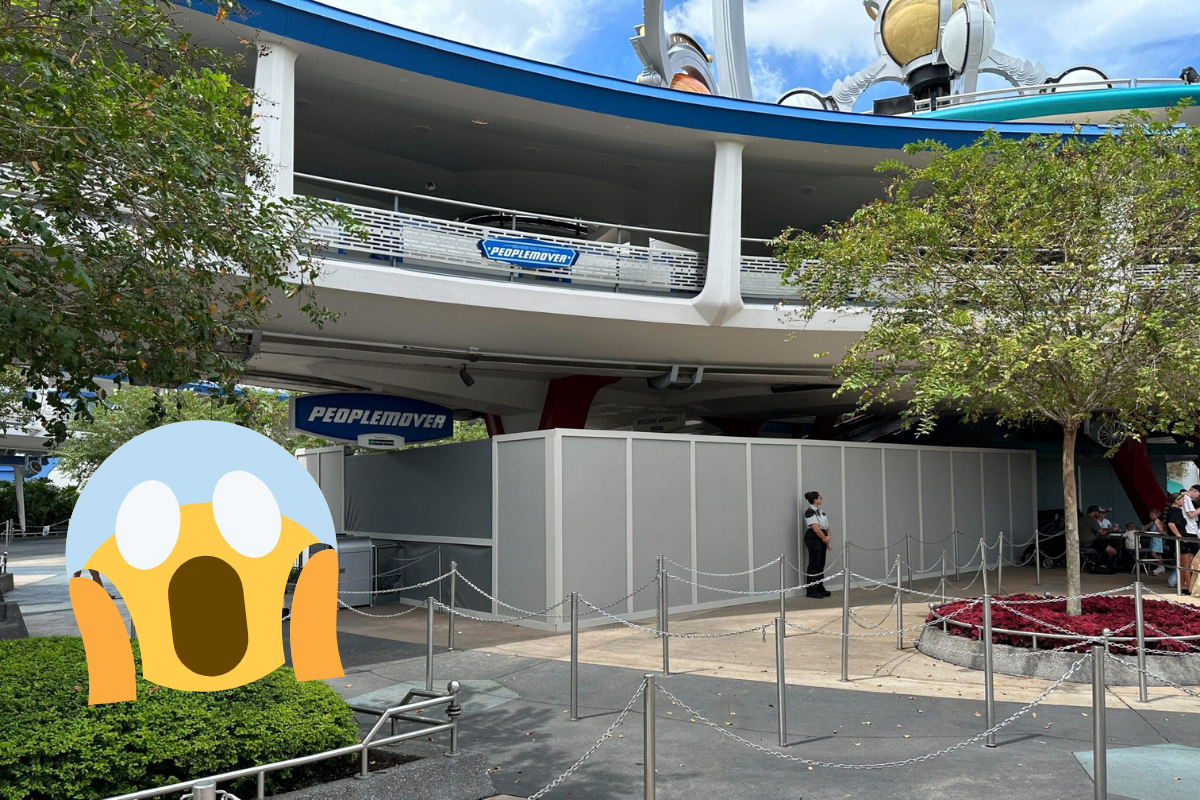 PeopleMover Ramp Maintenance at Magic Kingdom 🛠️