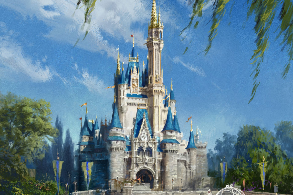 Cinderella Castle Color Change History 🎨🏰